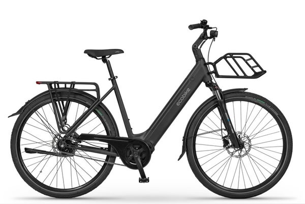 Ecobike LX 100 Automatic Black &ndash;s&auml;hk&ouml;avusteinen  kaupunkipy&ouml;r&auml;