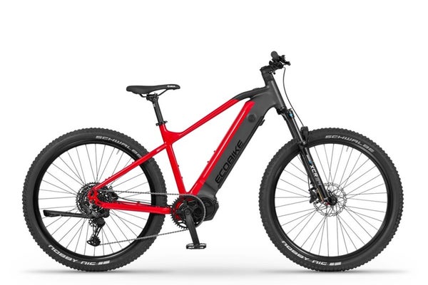 Ecobike RX 500 Red Black , S&auml;hk&ouml;avusteinen maastopy&ouml;r&auml;