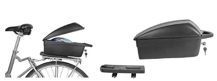 Tavaraboxi POLISPORT 12-litraa pikakiinnitys